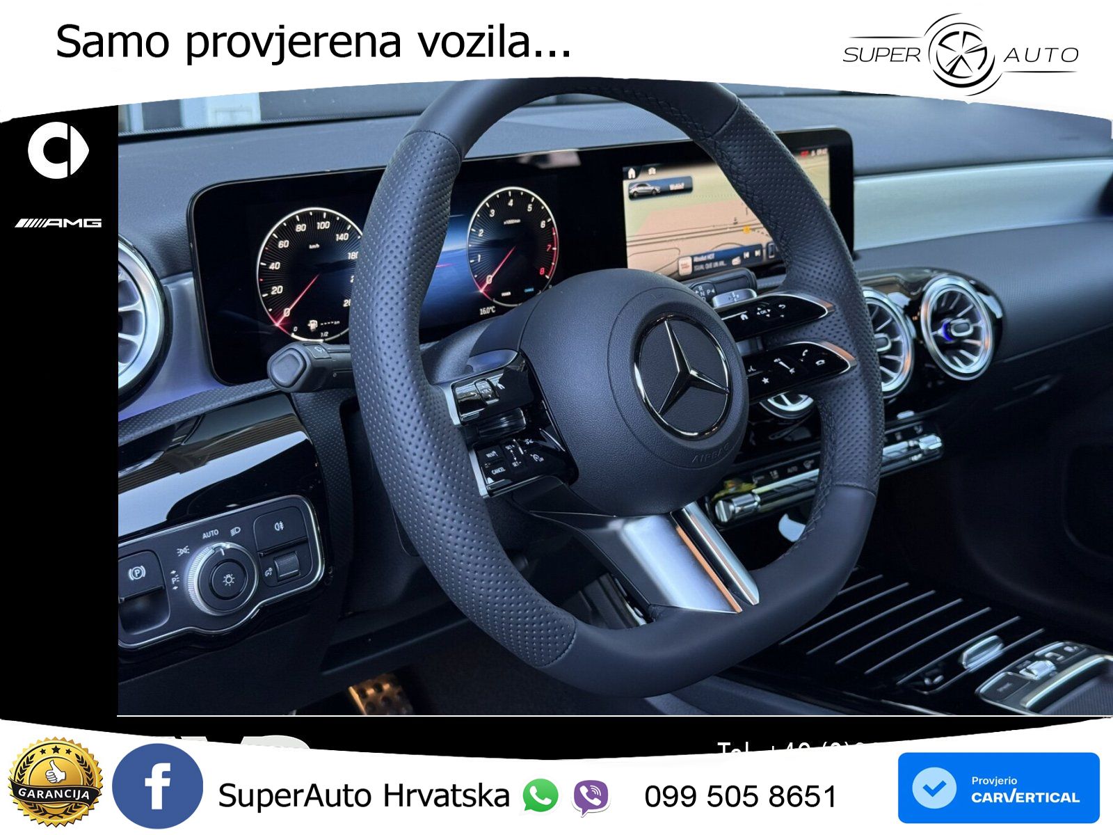Mercedes-Benz A 200 7G-DCT AMG LED+GR SJED+ACC