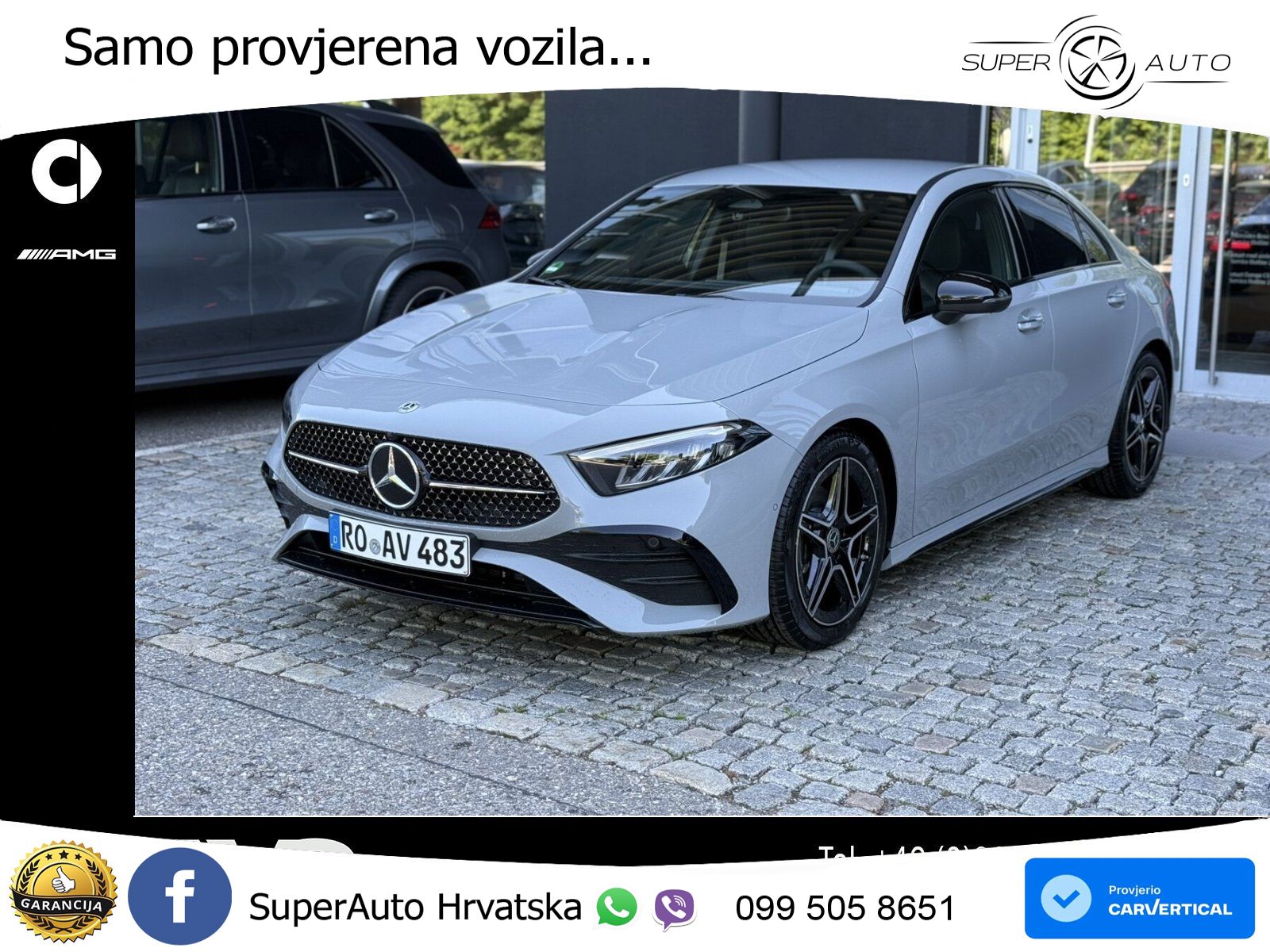 Mercedes-Benz A 200 7G-DCT AMG LED+GR SJED+ACC