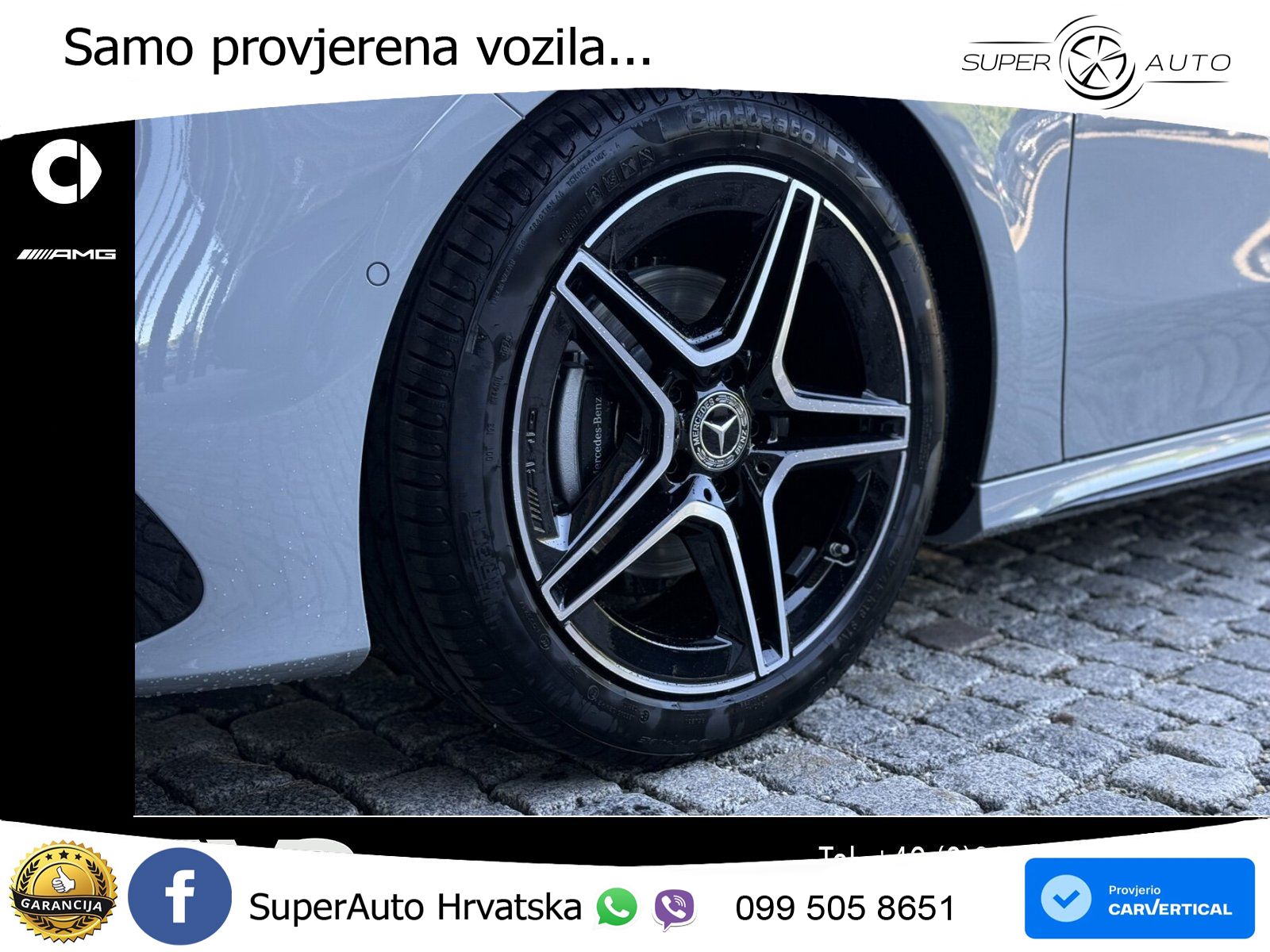 Mercedes-Benz A 200 7G-DCT AMG LED+GR SJED+ACC