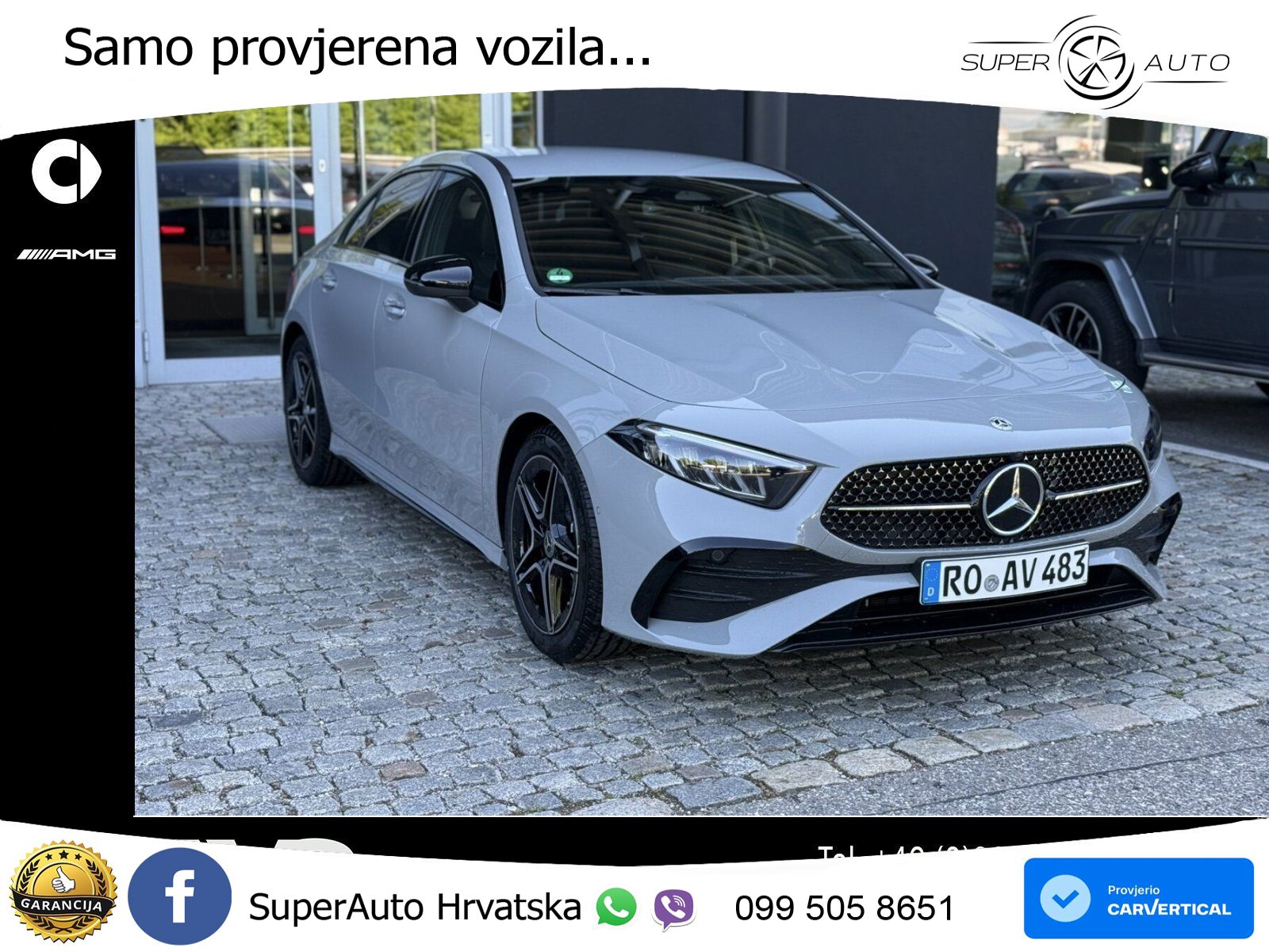 Mercedes-Benz A 200 7G-DCT AMG LED+GR SJED+ACC