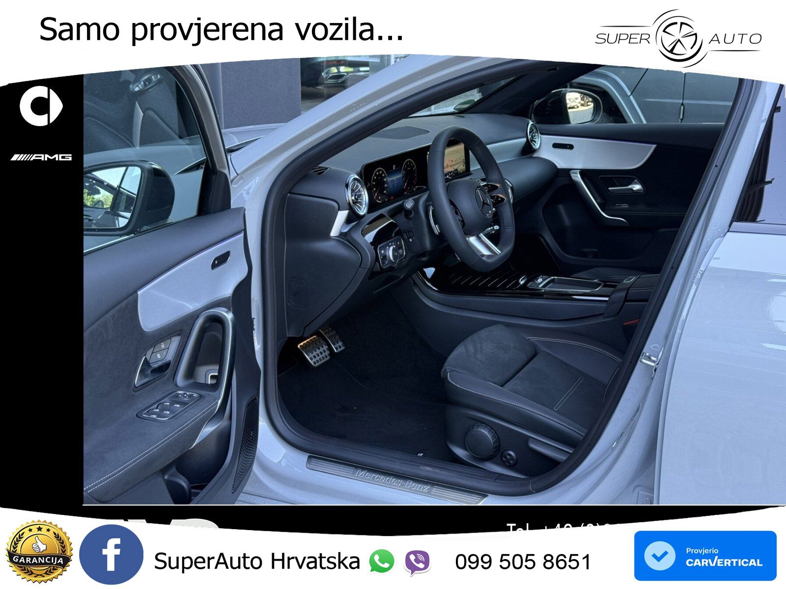 Mercedes-Benz A 200 7G-DCT AMG LED+GR SJED+ACC