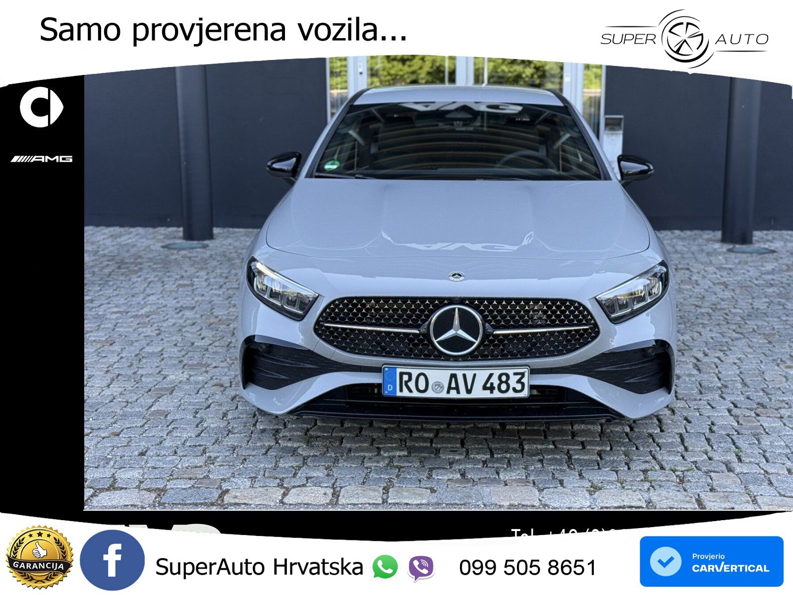 Mercedes-Benz A 200 7G-DCT AMG LED+GR SJED+ACC