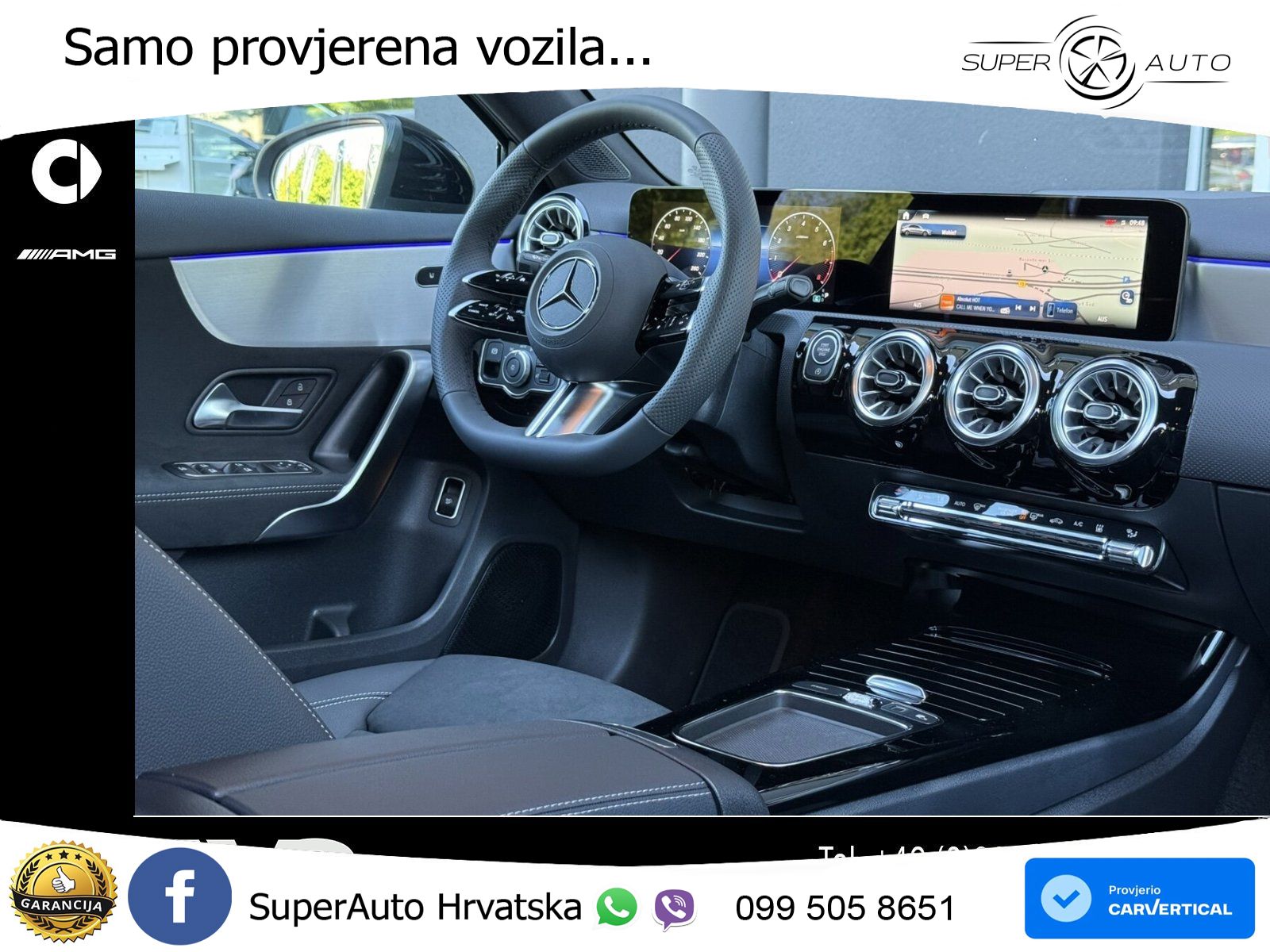 Mercedes-Benz A 200 7G-DCT AMG LED+GR SJED+ACC