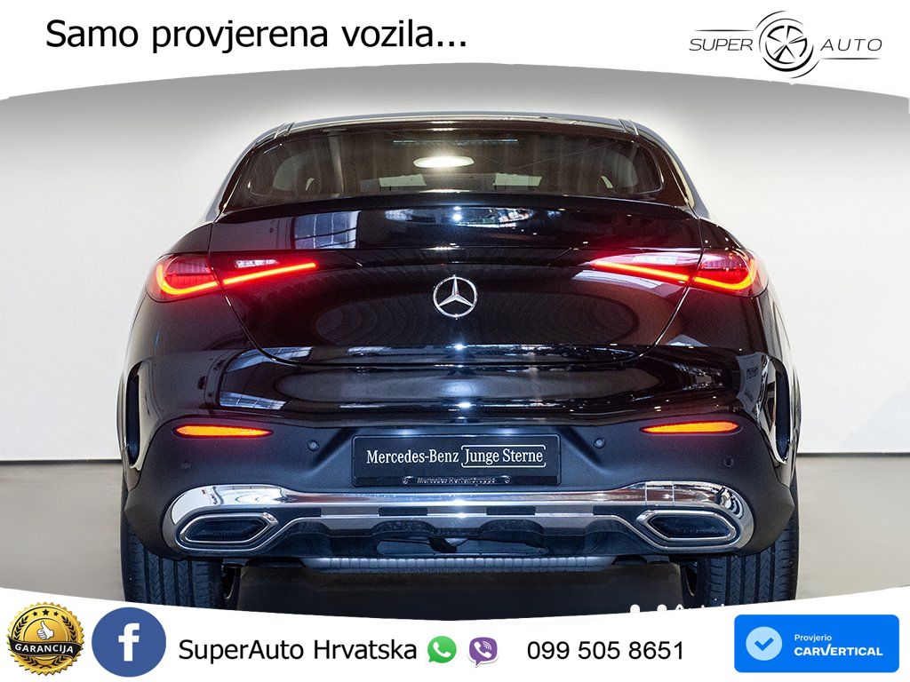 Mercedes GLC Coupe 200 (204 KS) 4MATIC 9G-TRONIC AMG ACC+HEAD+GR SJED+360+PANO