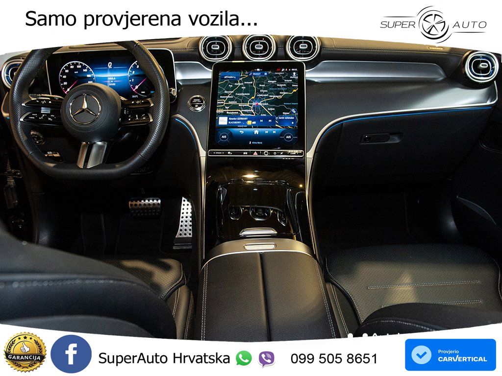 Mercedes GLC Coupe 200 (204 KS) 4MATIC 9G-TRONIC AMG ACC+HEAD+GR SJED+360+PANO