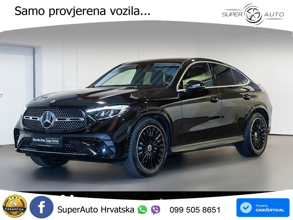 Mercedes GLC Coupe 200 (204 KS) 4MATIC 9G-TRONIC AMG ACC+HEAD+GR SJED+360+PANO