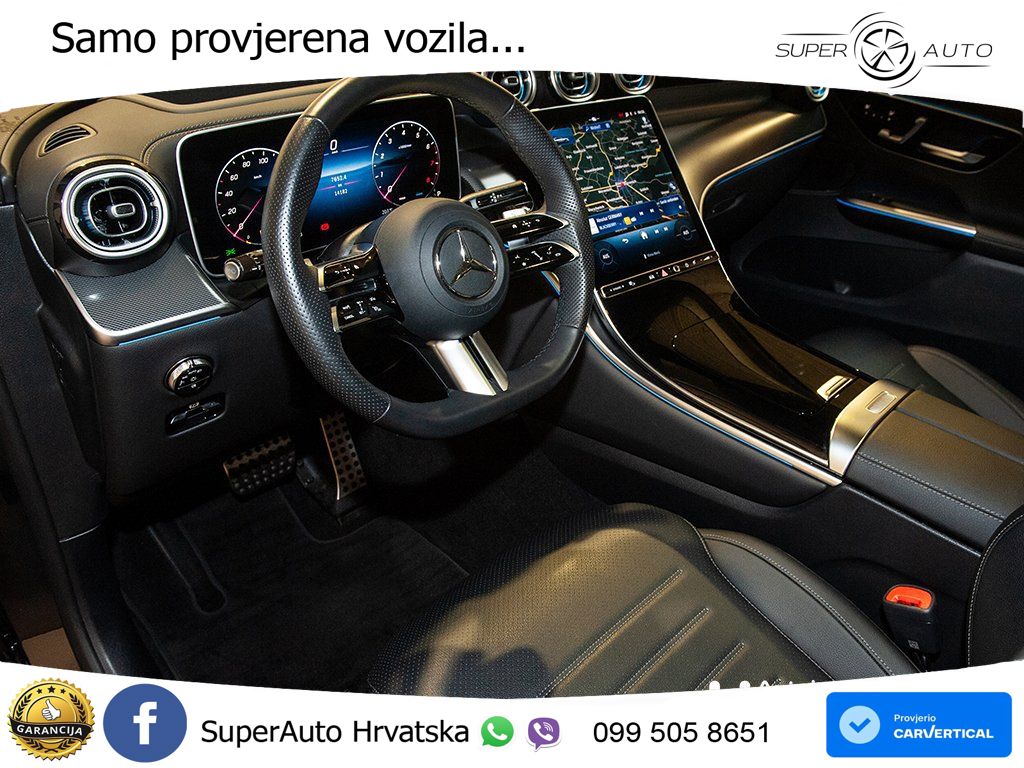 Mercedes GLC Coupe 200 (204 KS) 4MATIC 9G-TRONIC AMG ACC+HEAD+GR SJED+360+PANO