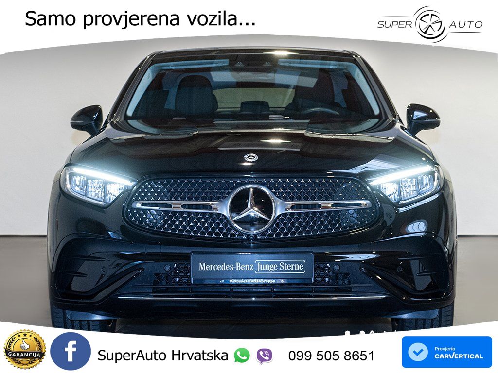 Mercedes GLC Coupe 200 (204 KS) 4MATIC 9G-TRONIC AMG ACC+HEAD+GR SJED+360+PANO