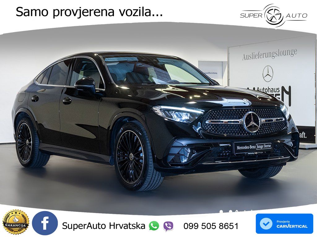 Mercedes GLC Coupe 200 (204 KS) 4MATIC 9G-TRONIC AMG ACC+HEAD+GR SJED+360+PANO