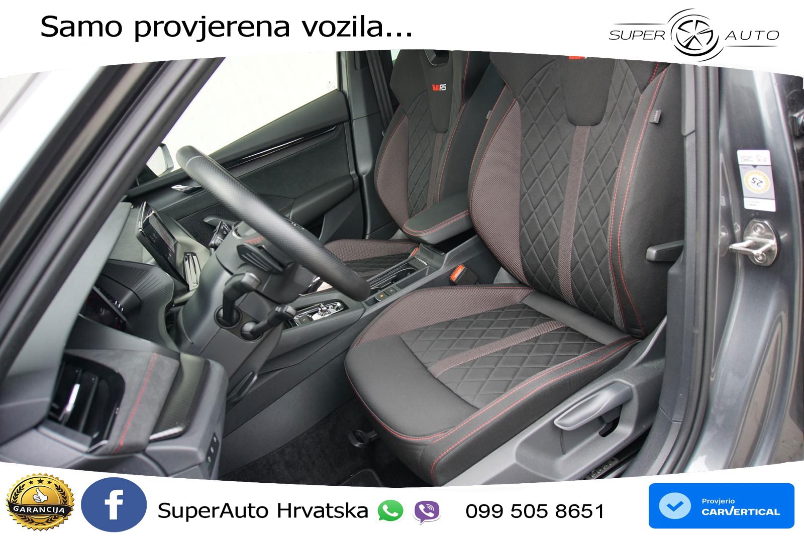 Škoda Octavia Combi RS 2.0 TDI (200 KS) DSG LED+GR SJED+ACC