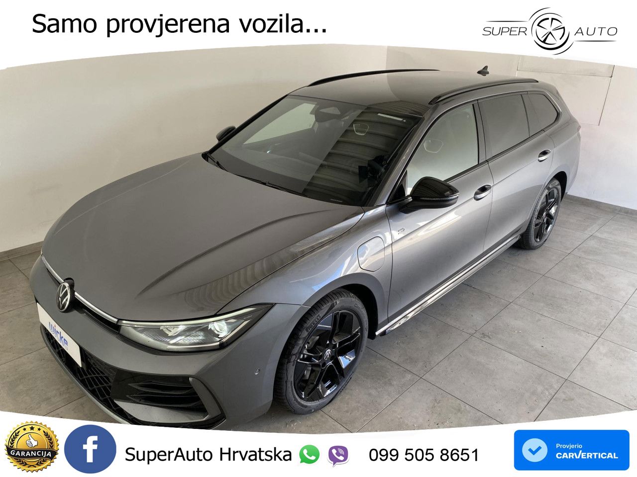 Volkswagen Passat Variant 1.5 TSI (204 KS) eHybrid DSG R-Line LED+GR SJED+ACC