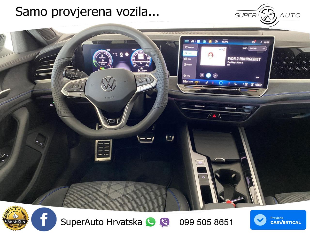 Volkswagen Passat Variant 1.5 TSI (204 KS) eHybrid DSG R-Line LED+GR SJED+ACC