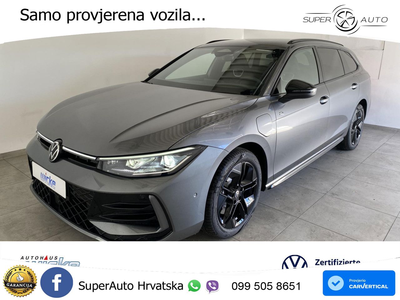 Volkswagen Passat Variant 1.5 TSI (204 KS) eHybrid DSG R-Line LED+GR SJED+ACC