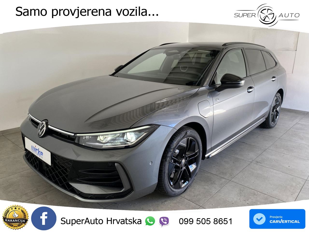 Volkswagen Passat Variant 1.5 TSI (204 KS) eHybrid DSG R-Line LED+GR SJED+ACC