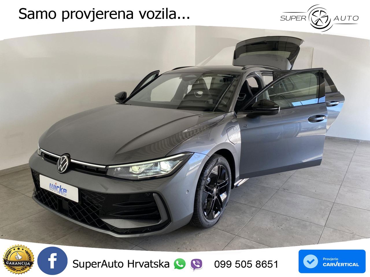 Volkswagen Passat Variant 1.5 TSI (204 KS) eHybrid DSG R-Line LED+GR SJED+ACC