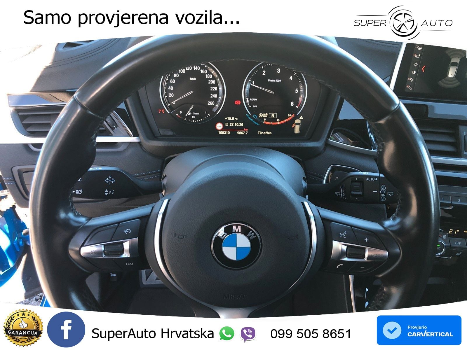 BMW X1 18d (150 KS) M Sport LED+GR SJED+ACC