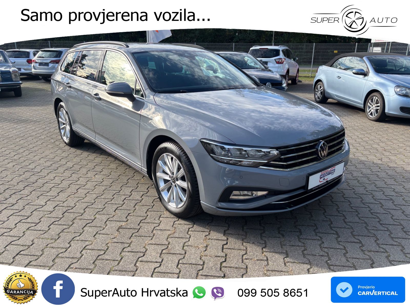 Volkswagen Passat Variant 2.0 TDI (150 KS) DSG Business LED+GR SJED+ACC