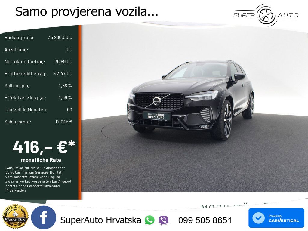 Volvo XC60 B4 Diesel FWD Geartronic LED+GR SJED+ACC