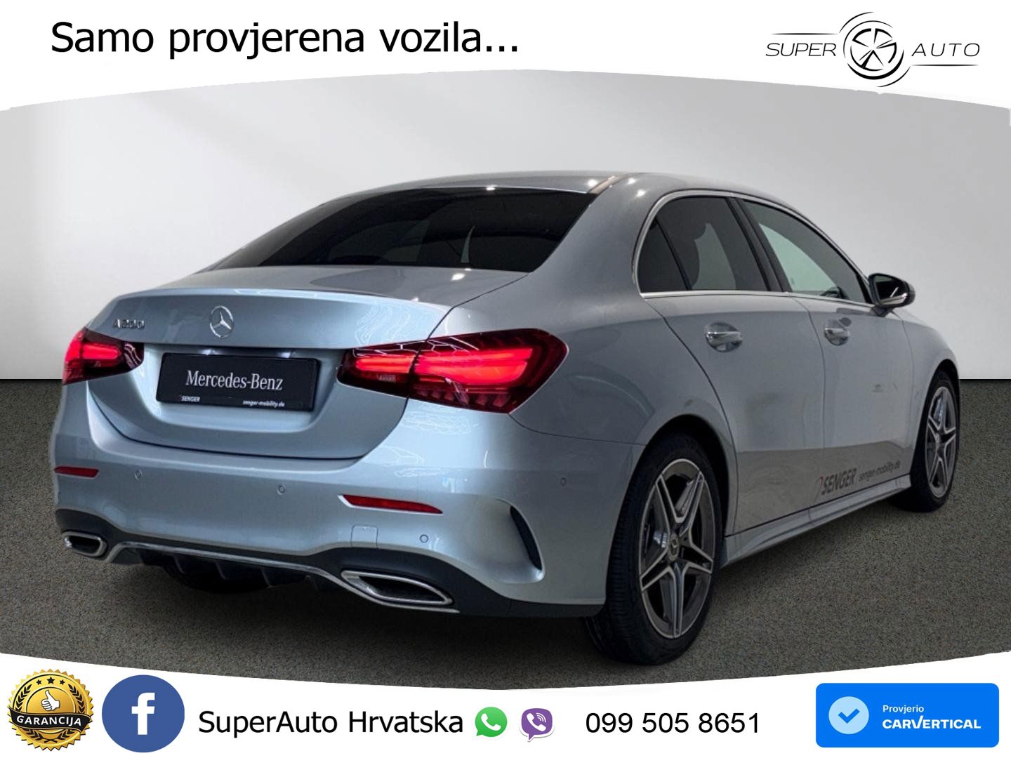 Mercedes-Benz A 200 7G-DCT AMG LED+GR SJED+ACC