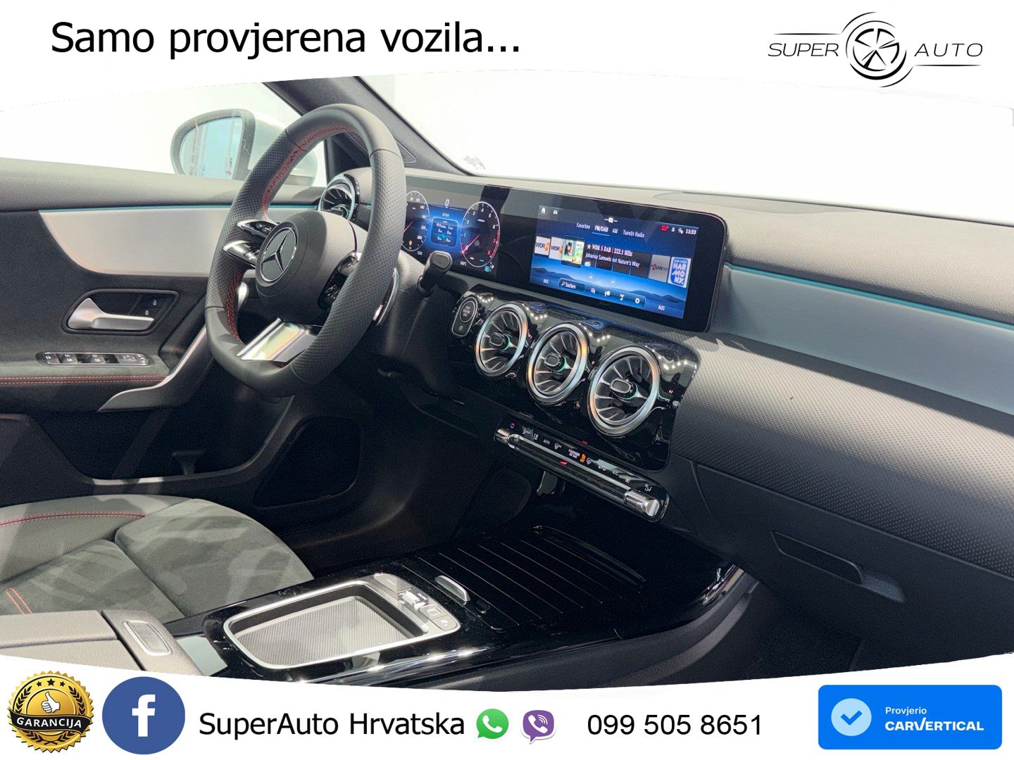 Mercedes-Benz A 200 7G-DCT AMG LED+GR SJED+ACC