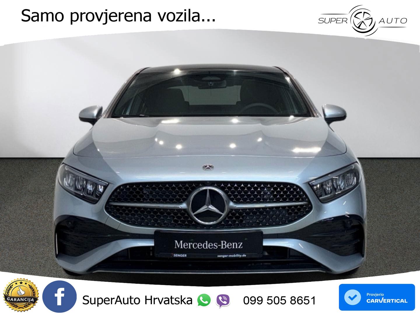 Mercedes-Benz A 200 7G-DCT AMG LED+GR SJED+ACC