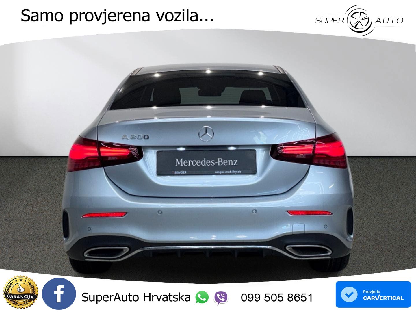 Mercedes-Benz A 200 7G-DCT AMG LED+GR SJED+ACC