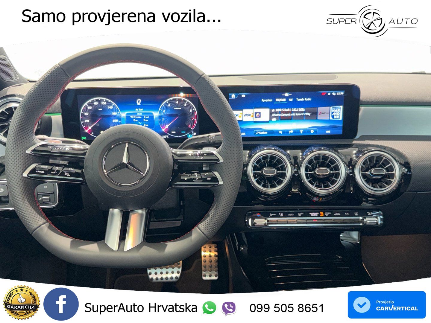 Mercedes-Benz A 200 7G-DCT AMG LED+GR SJED+ACC