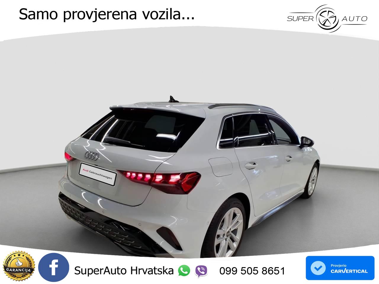 Audi A3 Sportback 30 TFSI (116 KS) S line LED+GR SJED+ACC