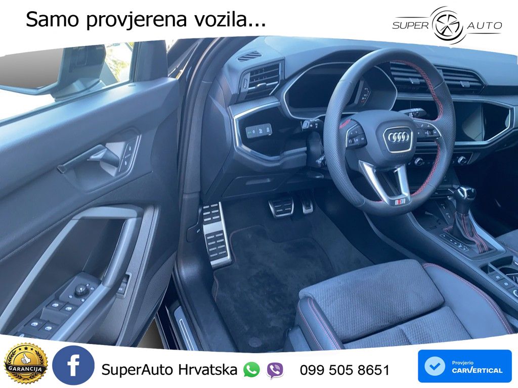 Audi Q3 Sportback 40 TFSI (190 KS) quattro S tronic S line LED+GR SJED+ACC