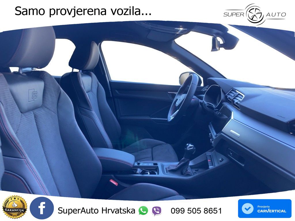 Audi Q3 Sportback 40 TFSI (190 KS) quattro S tronic S line LED+GR SJED+ACC