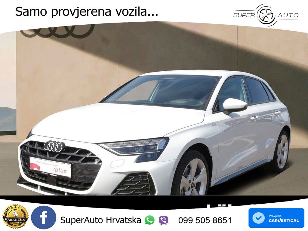 Audi A3 Sportback 40 TFSI (204 KS) quattro S tronic S line