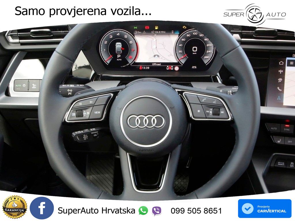 Audi A3 Sportback 40 TFSI (204 KS) quattro S tronic S line