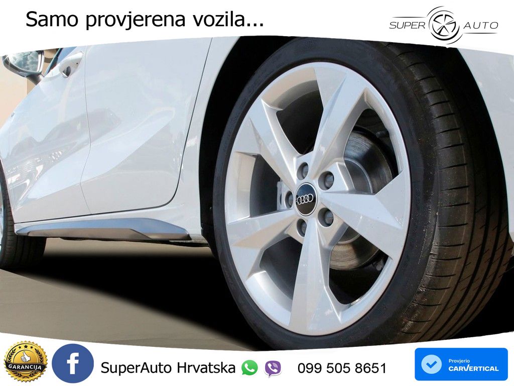 Audi A3 Sportback 40 TFSI (204 KS) quattro S tronic S line