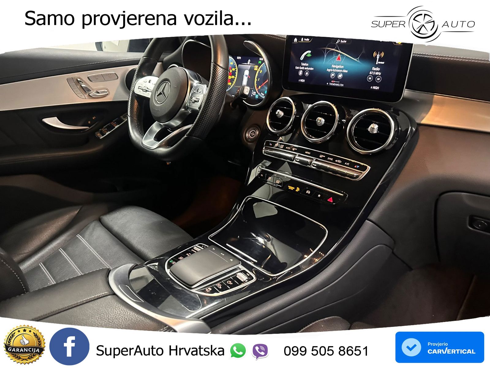 Mercedes GLC 200 (197 KS) 4MATIC G-TRONIC AMG LED+GR SJED+ACC