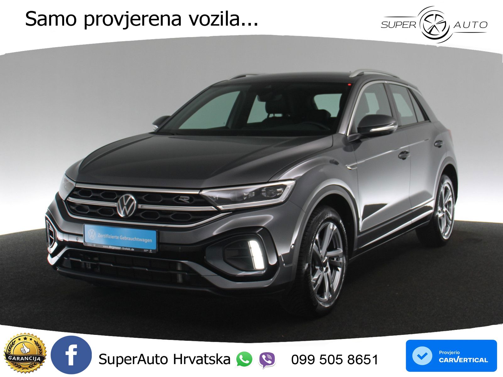 Volkswagen T-Roc I 1.5 TSI (150 KS) DSG MATRIX+GR SJED+KAM