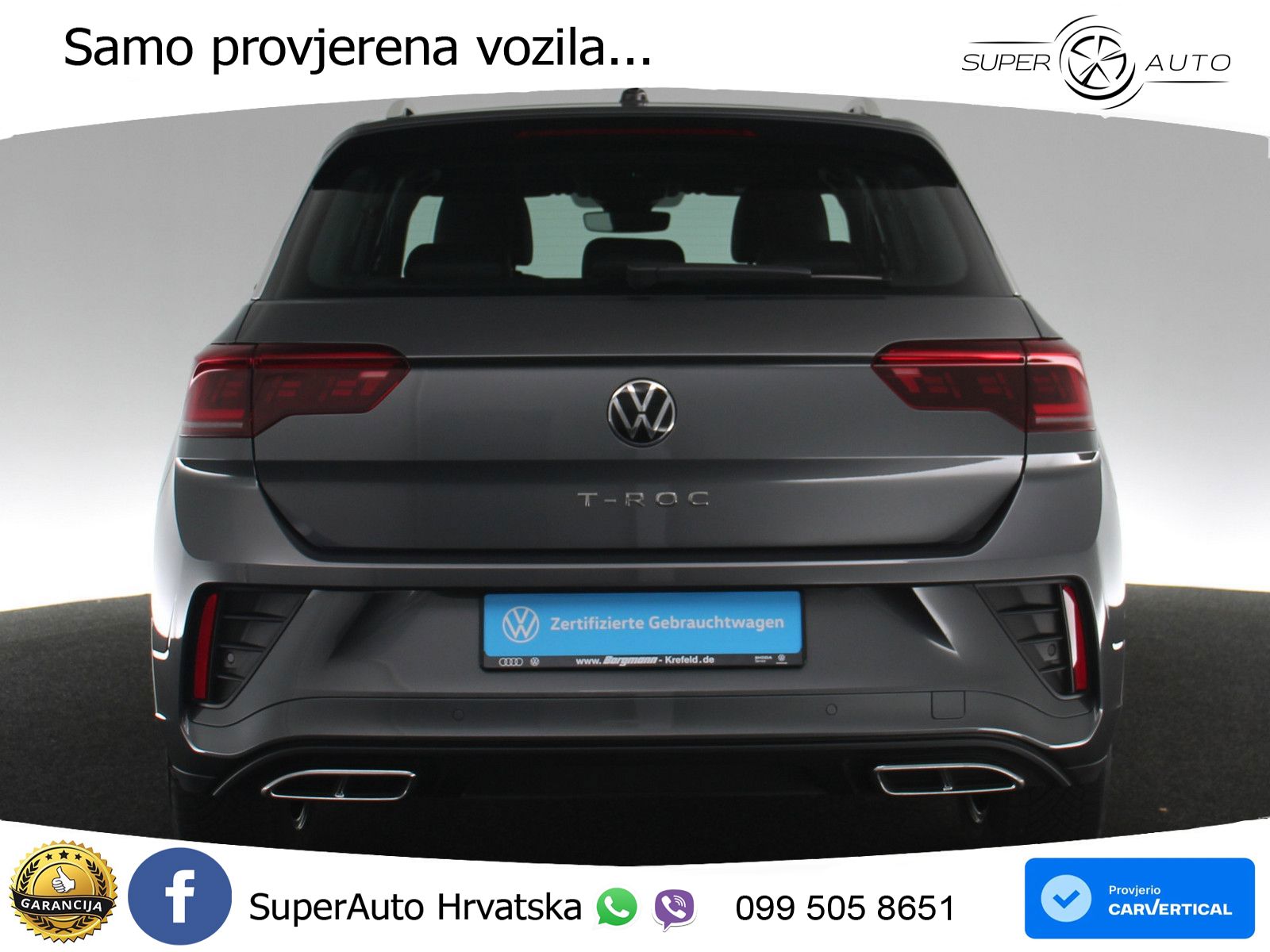 Volkswagen T-Roc I 1.5 TSI (150 KS) DSG MATRIX+GR SJED+KAM