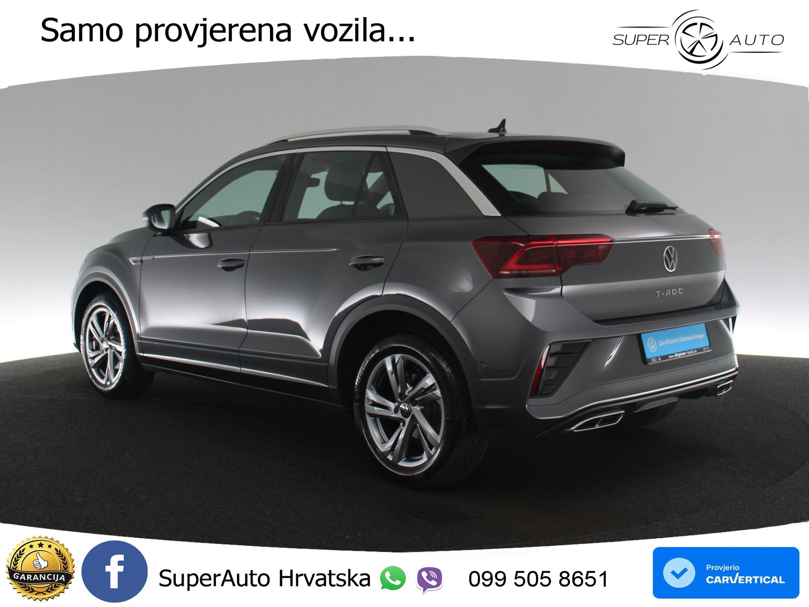Volkswagen T-Roc I 1.5 TSI (150 KS) DSG MATRIX+GR SJED+KAM