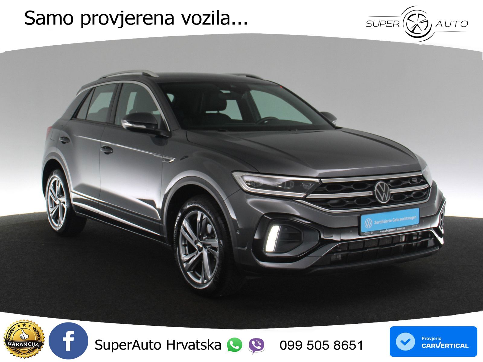 Volkswagen T-Roc I 1.5 TSI (150 KS) DSG MATRIX+GR SJED+KAM