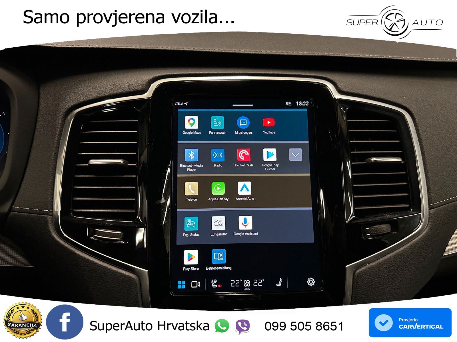Volvo XC90 2.0 B5 Diesel AWD Automatic LED+GR SJED+ACC