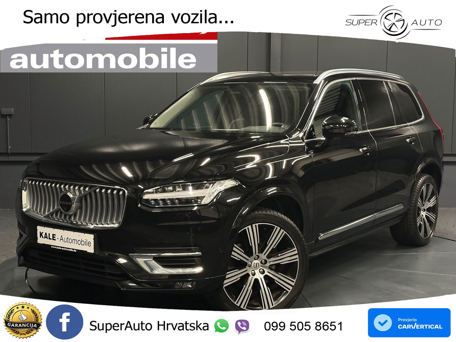 Volvo XC90 2.0 B5 Diesel AWD Automatic LED+GR SJED+ACC