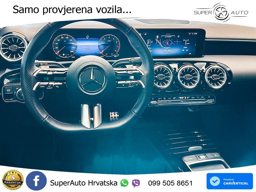 Mercedes-Benz A 180 7G-DCT LED+GR SJED+ACC