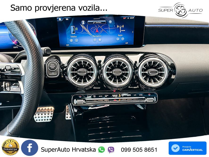Mercedes-Benz A 180 7G-DCT LED+GR SJED+ACC