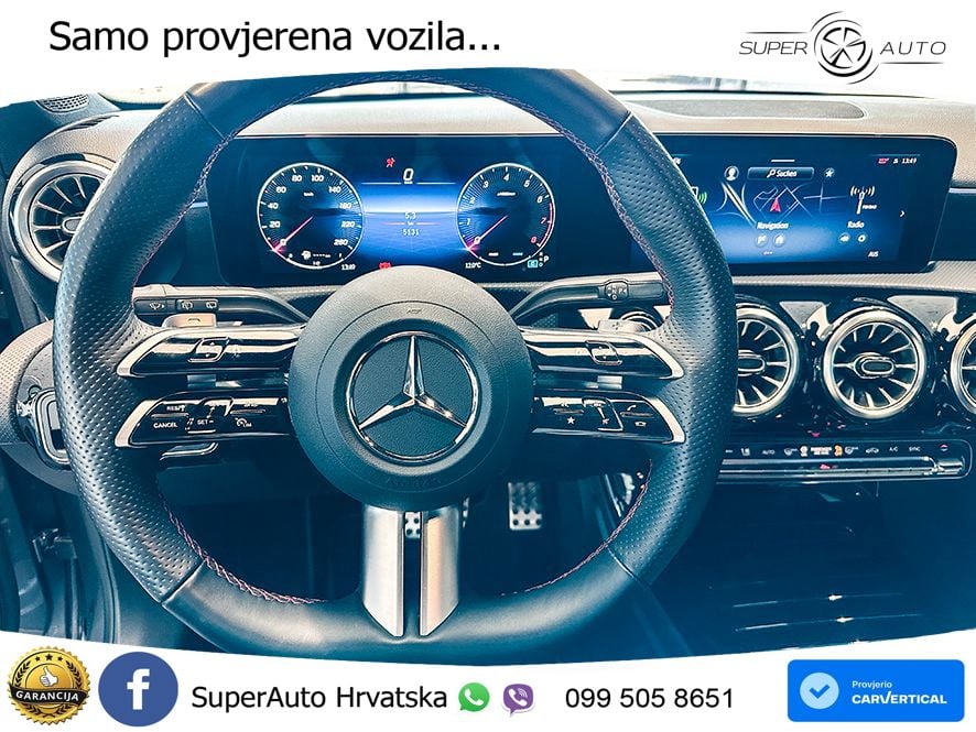 Mercedes-Benz A 180 7G-DCT LED+GR SJED+ACC