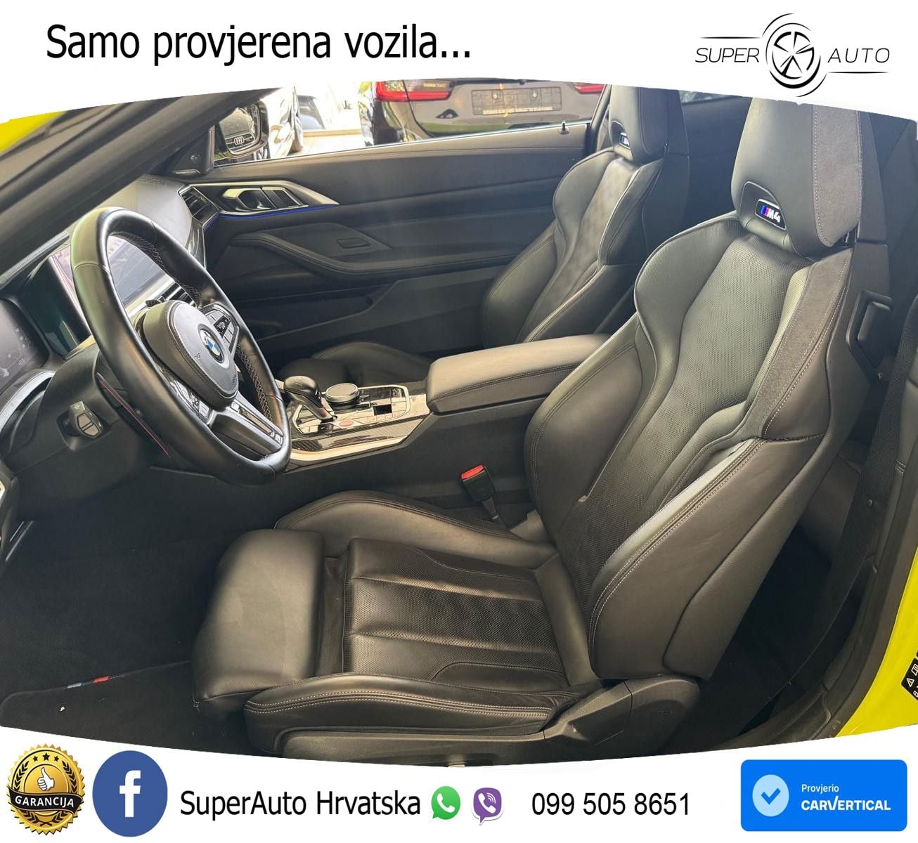 BMW M4 Competition 3.0 (510 KS) Steptronic LED+GR SJED+ACC