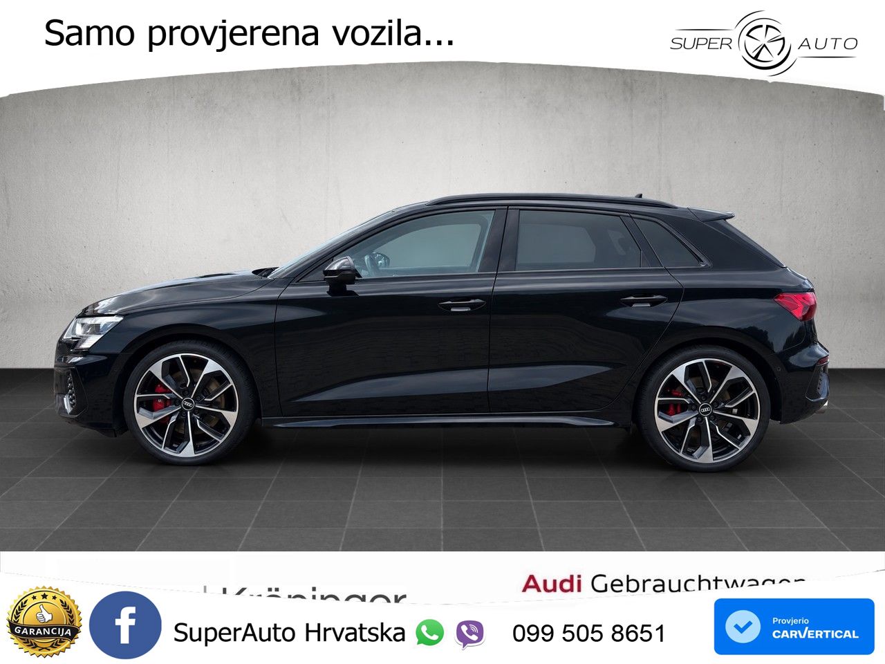 Audi S3 2.0 TFSI (310 KS) quattro S tronic MATRIX+GR SJED+KAM