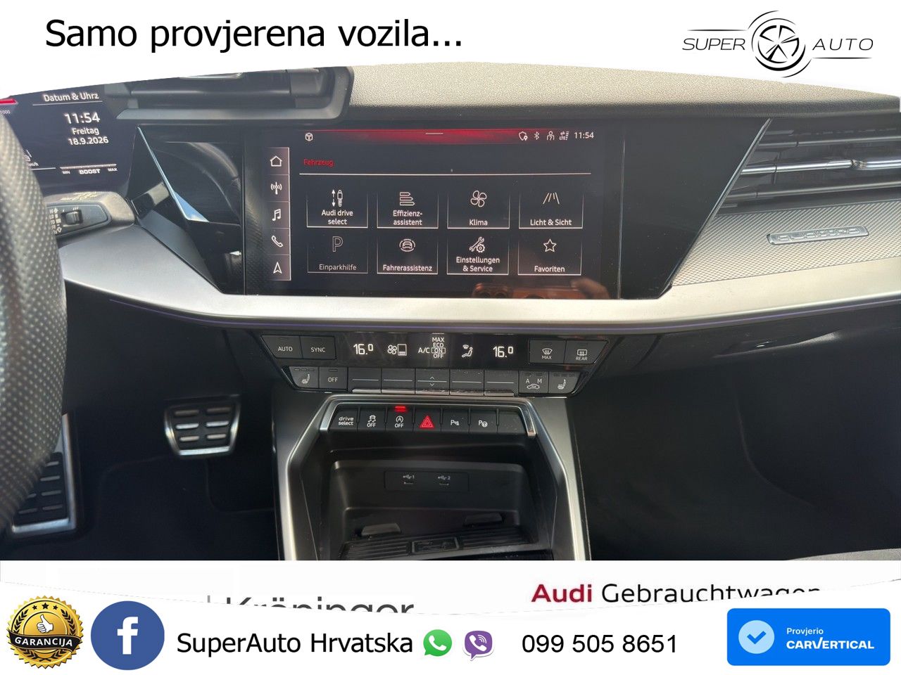 Audi S3 2.0 TFSI (310 KS) quattro S tronic MATRIX+GR SJED+KAM