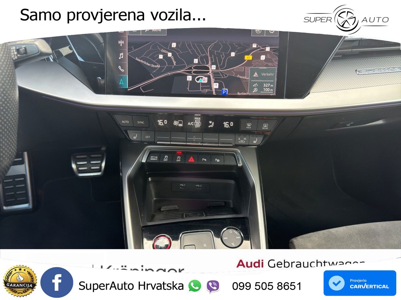 Audi S3 2.0 TFSI (310 KS) quattro S tronic MATRIX+GR SJED+KAM