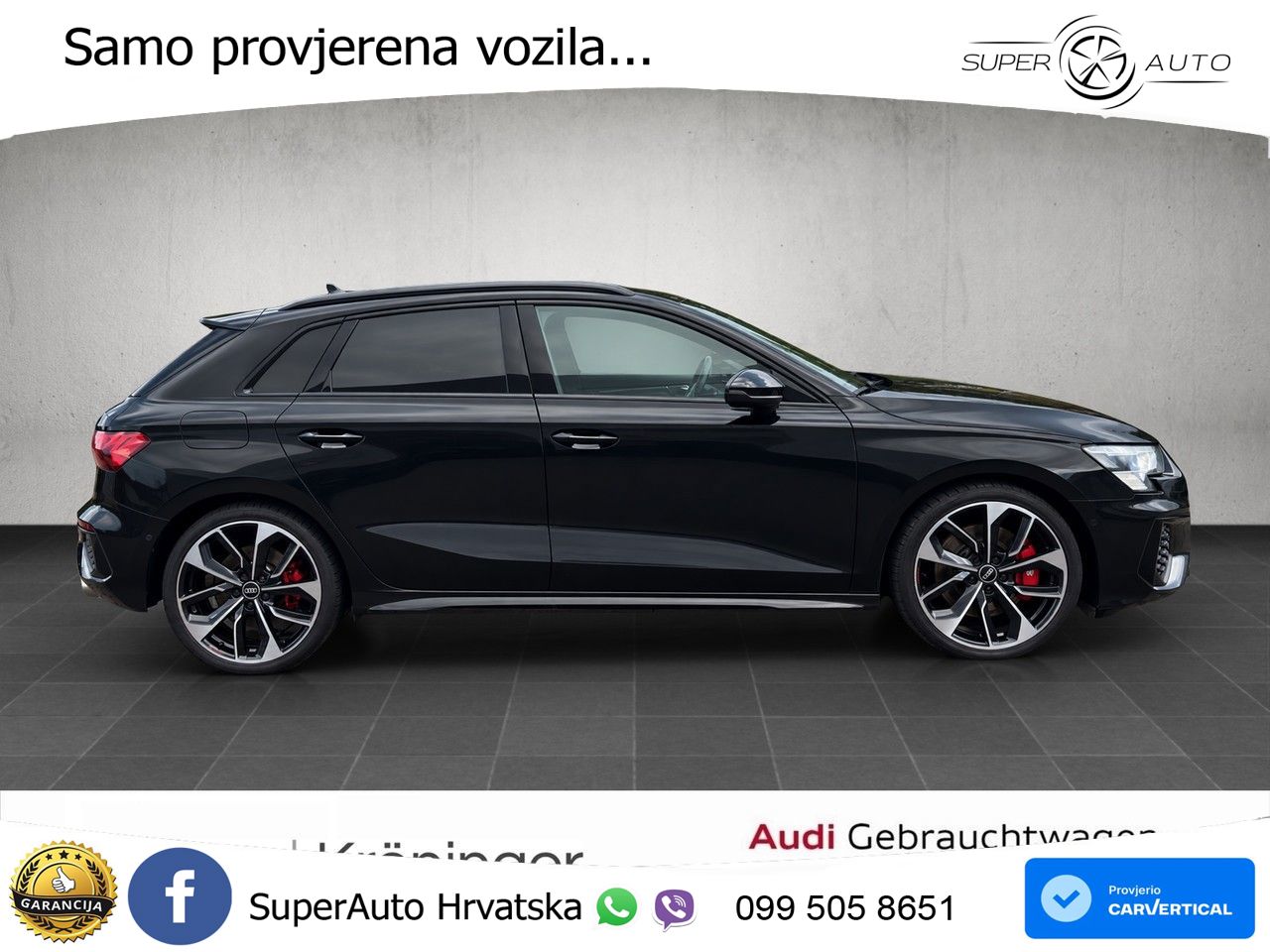 Audi S3 2.0 TFSI (310 KS) quattro S tronic MATRIX+GR SJED+KAM