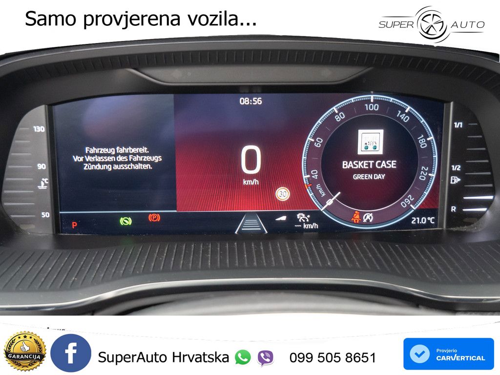 Škoda Octavia Combi 2.0 TDI (150 KS) DSG LED+GR SJED+ACC