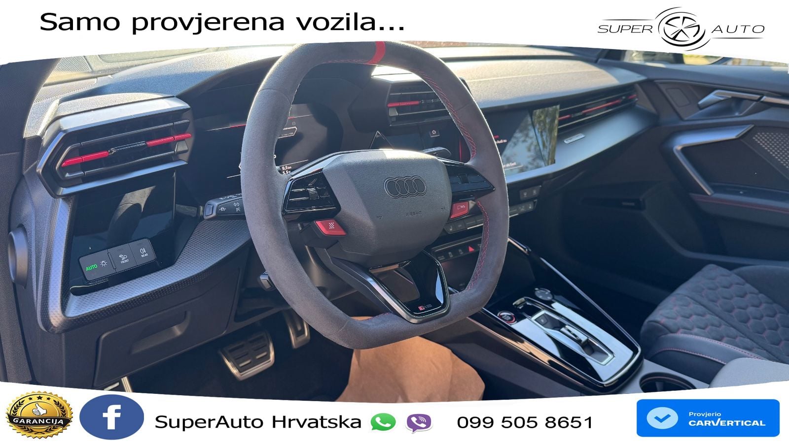 Audi RS3 Sedan 2.5 TFSI (400 KS) quattro S tronic LED+GR SJED+ACC